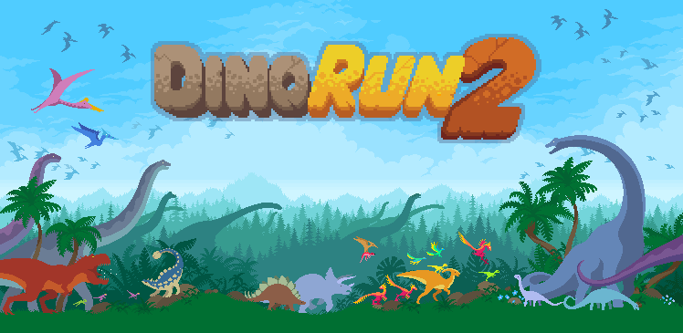 Dino Run 2 by Pixeljam  Pixel art, Game inspiration, Dinos