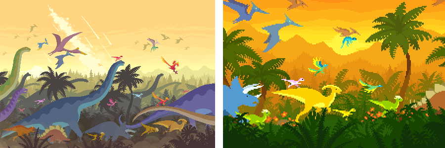 Dino Run 2 - Play Online on SilverGames 🕹️