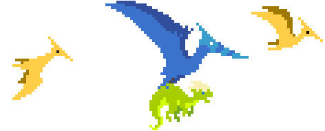 Dino Run 2  Pixel art background, Pixel art, Dinos